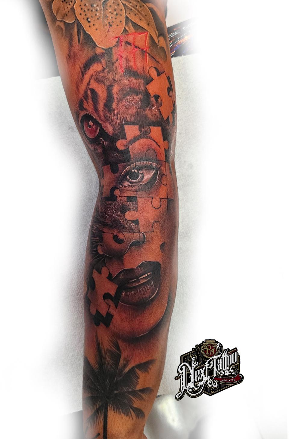 Tatouage en couleur réalisé à Paris - Studio Next Tattoo