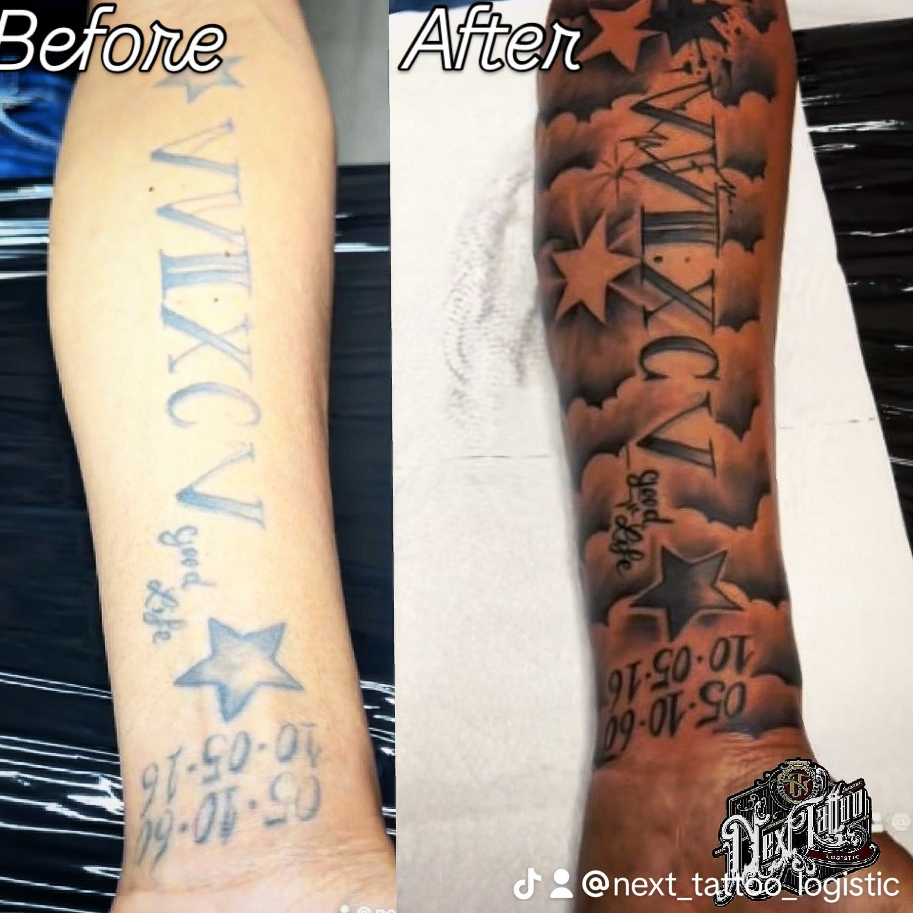 Après transformation